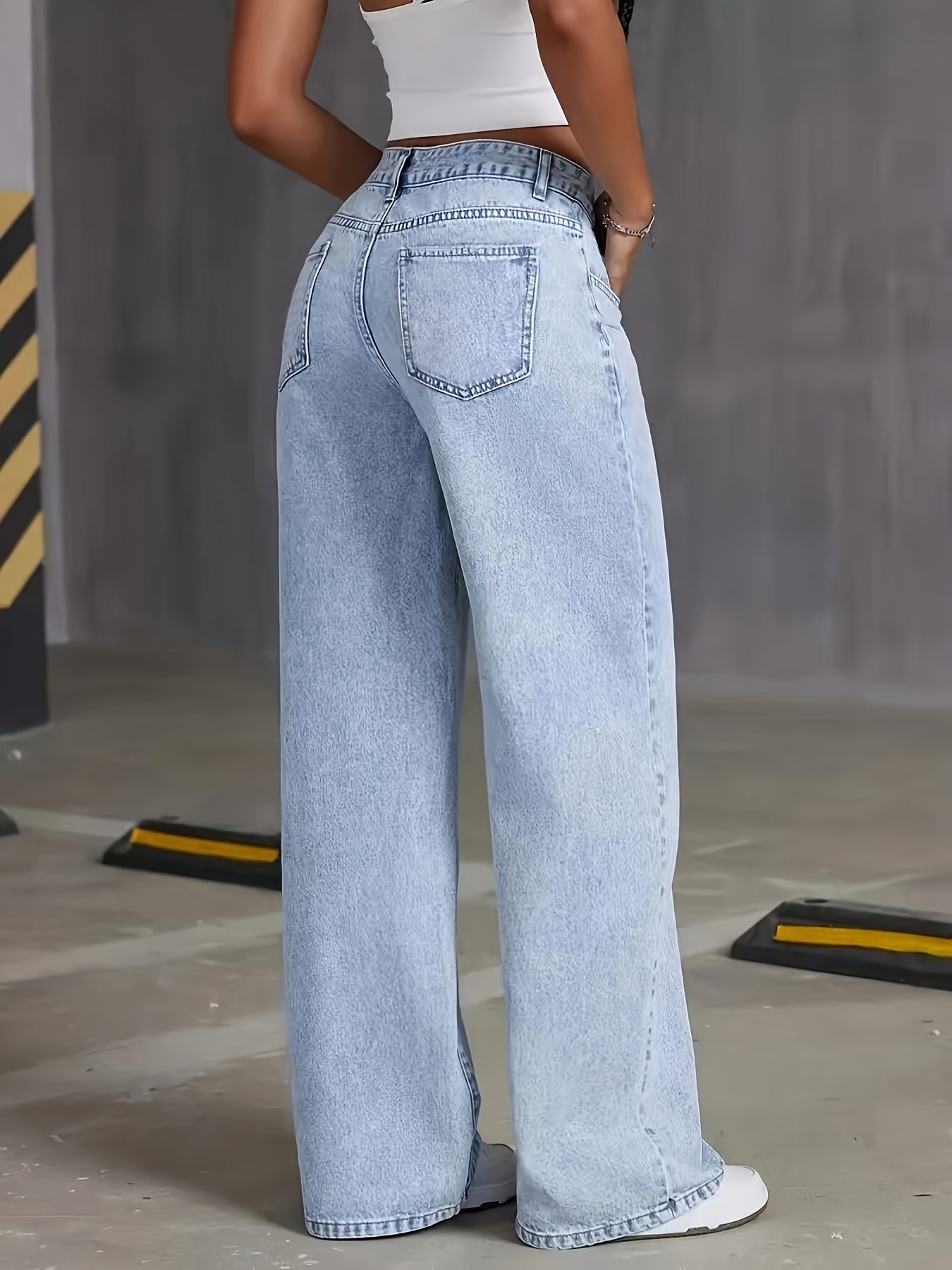 VIVIAN™ – Modern High-Waisted Wide-Leg Denim