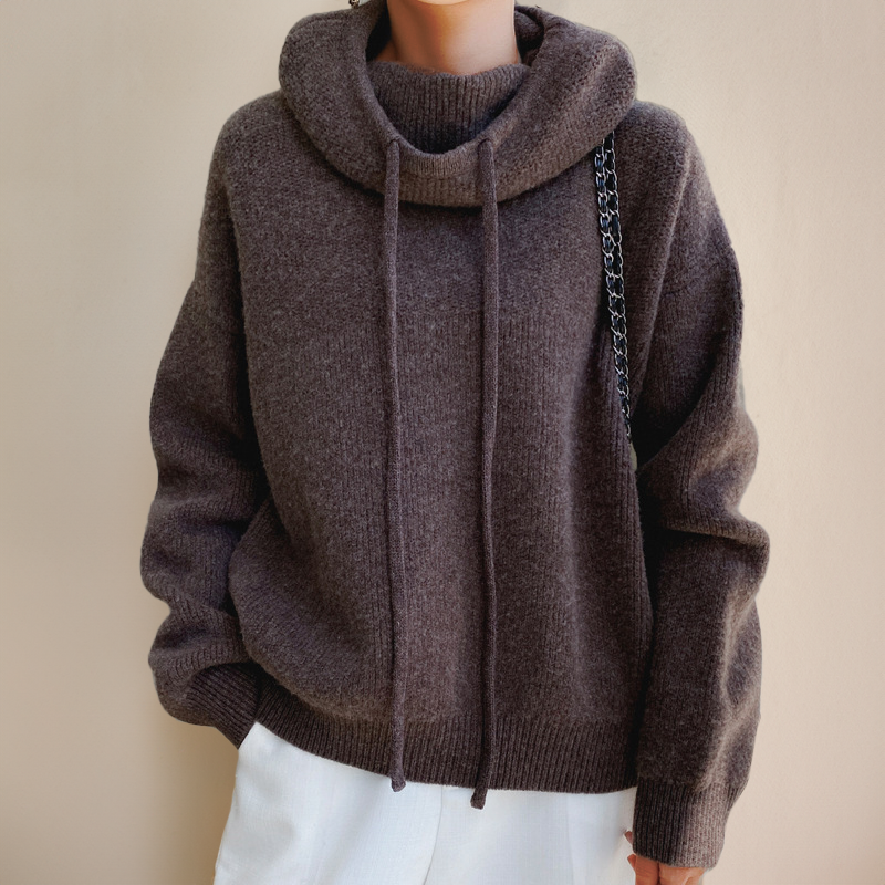 ELARA™ - Cosy Turtleneck Hoodie