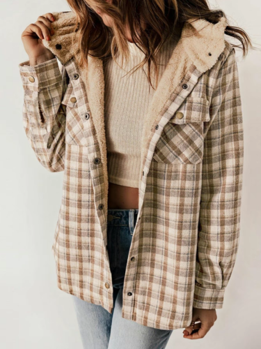 VIVIENNE™ – Chic Plaid Jacket