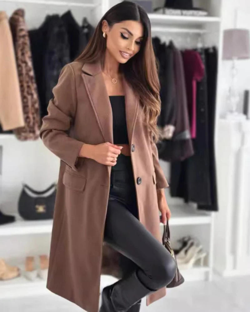 SOPHIA™ – Sophisticated Long Coat