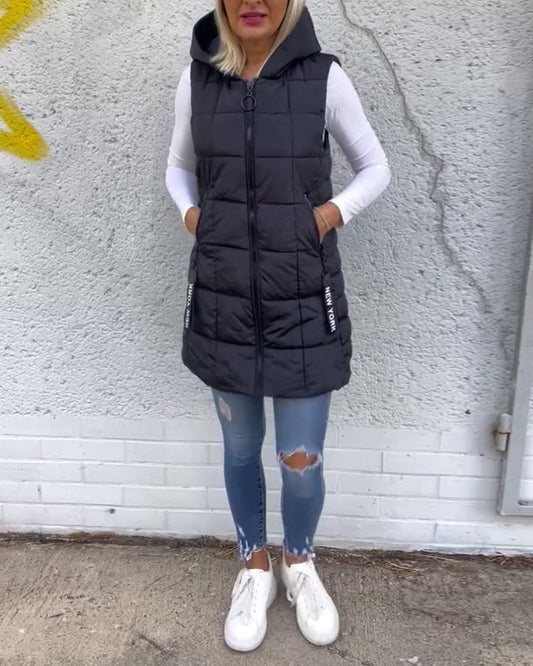 AURELIA™ – Sleeveless Puffer Jacket