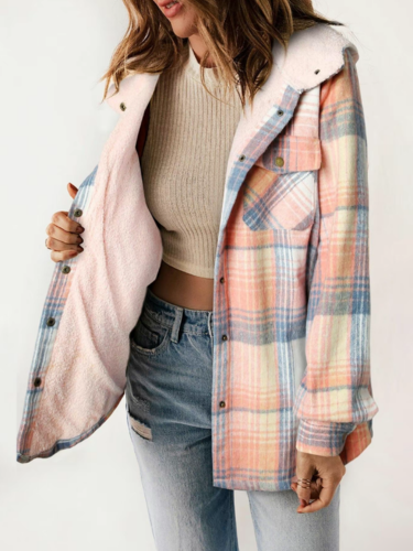 VIVIENNE™ – Chic Plaid Jacket